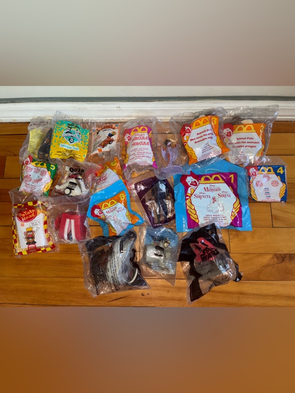 Lot 19 Vintage Happy Meal Toys McDonald's Burger King SEALED NEW TOYS Pet Shop